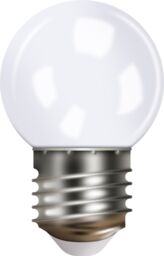 Xmas Haus G45 Bulb, E27 Base, Clear Plastic Cover Warm White