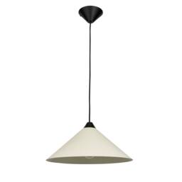 First Choice Lighting Set of 2 Fontana - Taupe 40cm Diameter Ceiling Pendant Lights in Cream - thumbnail 8