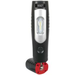 Loops Swivel Inspection Light - 7 SMD LED & 3W SMD LED - Rechargeable - Black - thumbnail 5