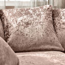 Snugg Furniture UK Limited (Left Hand) Aurora Crushed Velvet Corner Sofa in Light Beige - thumbnail 7