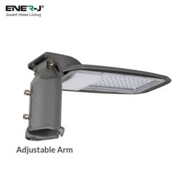 ENER-J 150W LED Streetlight Waterproof IP65 6000k Wall Light Ideal Street in Black - thumbnail 2