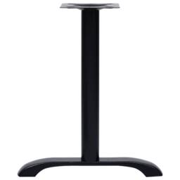 Berkfield Home Bistro Table Legs 2 pcs Black 61x8x72 cm Cast Iron - Size: 61 x 8 x 72 cm - thumbnail 4