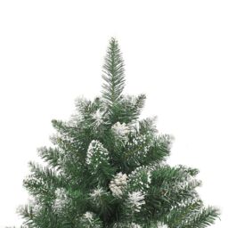 Berkfield Home Artificial Christmas Tree with Stand 210 cm PVC in Green - thumbnail 4