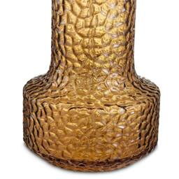 FurnitureboxUK Amber Orange Glass Table Lamp - thumbnail 7