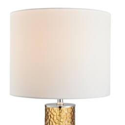 FurnitureboxUK Amber Orange Glass Table Lamp - thumbnail 6