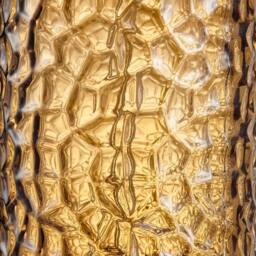 FurnitureboxUK Amber Orange Glass Table Lamp - thumbnail 8