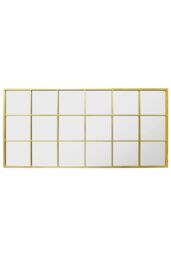 "MirrorOutlet The Fenestra Gold Window Leaner / Wall Mirror 69"" X 33"" 174CM X 85CM - Size: 1 Pack" - thumbnail 5