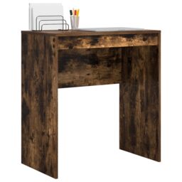 Berkfield Home Smoked Oak Writing Desk Smoked Oak MDF 70 x 40 x 76 cm Durable in Brown - thumbnail 3