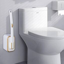 KORVIXA Disposable Toilet Brush Set with 24 Refills, Bowl Cleaning System Kit in White - Size: 180 cm width x 180 cm drop - thumbnail 5