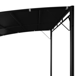 Berkfield Home Garden Sunshade Awning 3x3x2.55 m Anthracite in Black - thumbnail 5