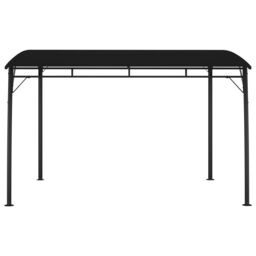 Berkfield Home Garden Sunshade Awning 3x3x2.55 m Anthracite in Black - thumbnail 2