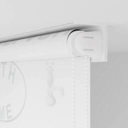 Berkfield Home Shower Roller Blind 80x240 cm Splash in Grey - thumbnail 8
