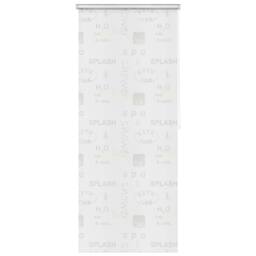 Berkfield Home Shower Roller Blind 80x240 cm Splash in Grey - thumbnail 3