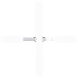 Berkfield Home Dining Table Leg Spider Shape White 85x85x(72-73) cm Steel - thumbnail 5