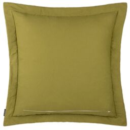 Paoletti Palmeria Velvet Embroidered Polyester Filled Cushion in Dark Green - Size: 60 cm x 60 cm - thumbnail 3
