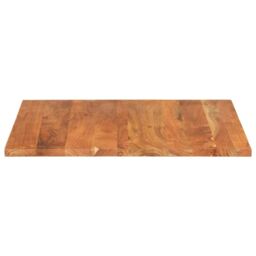 Berkfield Home Table Top 70x70x3.8 cm Square Solid Wood Acacia in Brown - thumbnail 4