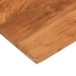 Berkfield Home Table Top 70x70x3.8 cm Square Solid Wood Acacia in Brown - thumbnail 6