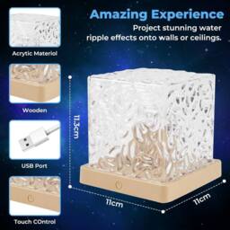 Dyzi 16 Colour Northern Light Projection Night Light With Remote - thumbnail 6