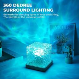 Dyzi 16 Colour Northern Light Projection Night Light With Remote - thumbnail 5