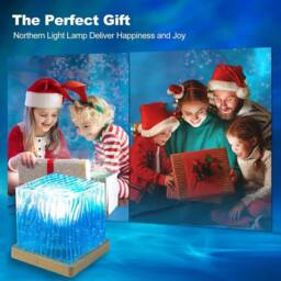 Dyzi 16 Colour Northern Light Projection Night Light With Remote - thumbnail 4