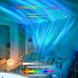 Dyzi 16 Colour Northern Light Projection Night Light With Remote - thumbnail 3