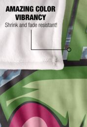 Nickelodeon Invader Zim Invade Silky Touch Super Soft Throw Blanket 152 X 127 cm in White - thumbnail 4
