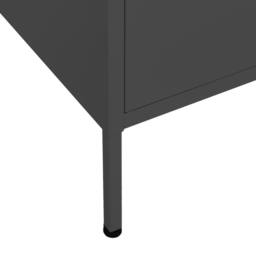 Berkfield Home Storage Cabinet Anthracite 80x35x101.5 cm Steel in Dark Grey - thumbnail 8