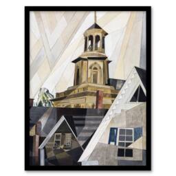 "Artery8 After Sir Christopher Wren Charles Demuth Framed Wall Art Print - Size: W12"" x H16""" - thumbnail 1