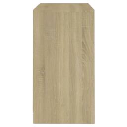 Berkfield Home Sideboard Sonoma Oak 70x41x75 cm Engineered Wood in Beige - Size: 70 x 41 x 75 cm - thumbnail 7