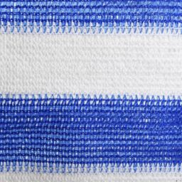 Berkfield Home Balcony Screen Blue & White 90x400 cm HDPE - thumbnail 3