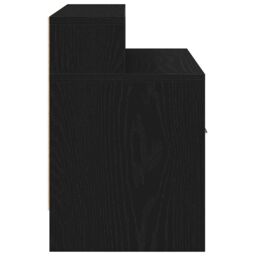 Berkfield Home Bedside Cabinets with Drawer 2 pcs Black Oak 51x31x47 cm - Size: 51 x 31 x 47 cm - thumbnail 7