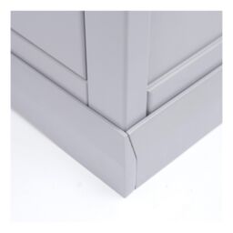 Cabinet Bits Rocca 5 Drawer Chest of Drawers Chrome Knob in Grey - thumbnail 6