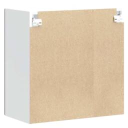 Berkfield Home Kitchen Wall Cabinet with Glass Door Kalmar High Gloss White Wood - thumbnail 9
