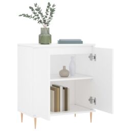 Berkfield Home Sideboard White 60x35x70 cm Engineered Wood - Size: 60 x 35 x 70 cm - thumbnail 4