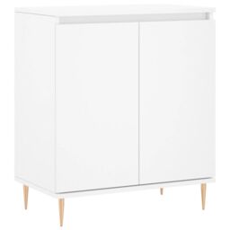 Berkfield Home Sideboard White 60x35x70 cm Engineered Wood - Size: 60 x 35 x 70 cm - thumbnail 2