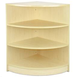 Monstershop Retail Shop Corner Counter LM60 - Maple in Natural