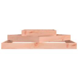 Berkfield Home Planter 112x112x27 cm Solid Wood Douglas in Light Tan - Size: 112 x 112 x 27 cm - thumbnail 4