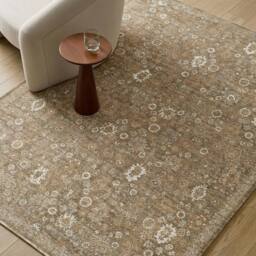 Livabliss Becki Owens Penny Vintage Beige Tan Traditional Vintage Boho Fringe Rug - Size: 160 cm x 215 cm - thumbnail 7