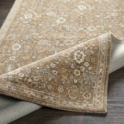 Livabliss Becki Owens Penny Vintage Beige Tan Traditional Vintage Boho Fringe Rug - Size: 160 cm x 215 cm - thumbnail 4