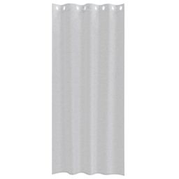 Berkfield Home Curtains with Curtains 2 pcs Light gray 140 x 225 cm Polyester - thumbnail 3