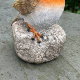 Animal Crackers Robin With When I Appear Love Ones Are Near Sign - thumbnail 5