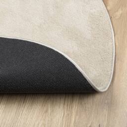 Berkfield Home Beige Area Rug 140x200 cm Polyester Non-Slip - Size: Medium - thumbnail 5