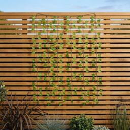 Garden Greatness 1.8m Ivy Leaf LED Garden Curtain Lights in Green - thumbnail 2