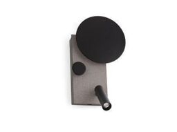 Netlighting Klee Integrated LED Reading Light Wall Light Grey 2700K - thumbnail 2