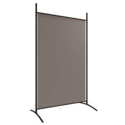 Berkfield Home 4-Panel Room Divider Anthracite 346x180 cm Fabric in Dark Grey - thumbnail 6