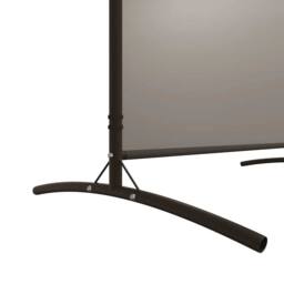 Berkfield Home 4-Panel Room Divider Anthracite 346x180 cm Fabric in Dark Grey - thumbnail 7
