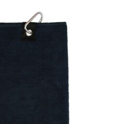 Towel City Microfibre Golf Towel in Navy - thumbnail 2