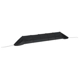 Berkfield Home Netting Tunnel Black 300x50x48.5 cm Steel & Polyethylene - thumbnail 2