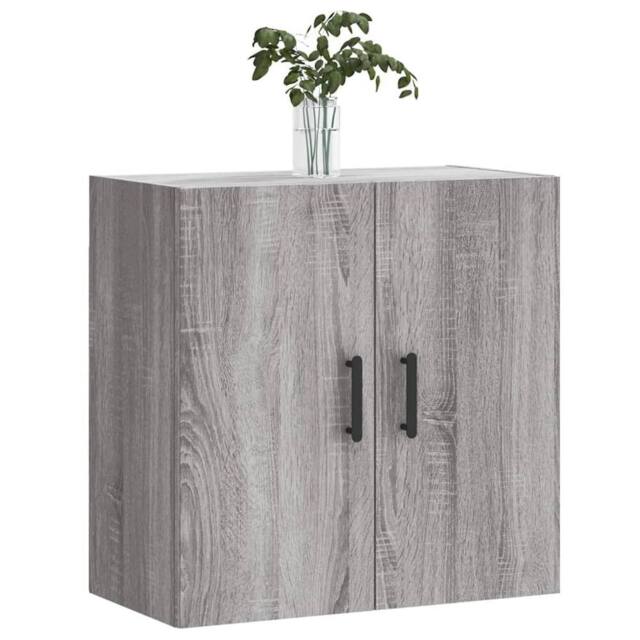 Berkfield Home Wall Cabinet Grey Sonoma 60x31x60 cm Engineered Wood - Size: 60 x 31 x 60 cm - image 1
