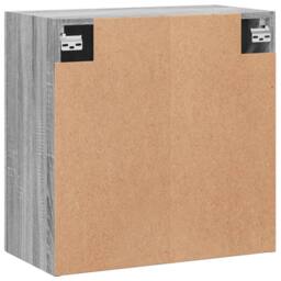 Berkfield Home Wall Cabinet Grey Sonoma 60x31x60 cm Engineered Wood - Size: 60 x 31 x 60 cm - thumbnail 8